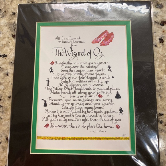 All I Really Need to Know I Learned from the Wizard of Oz  Art by Linda Harris - Picture 2 of 15
